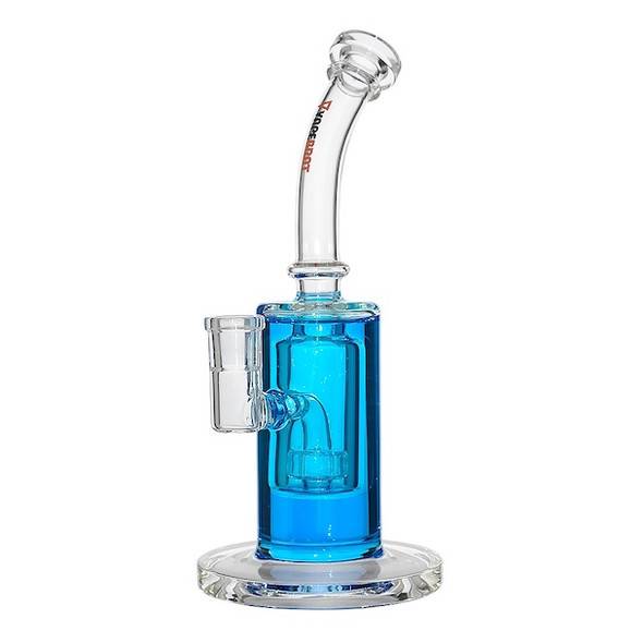 Glycerin Dab Rig: Freezer Bong Straight Base - Blue