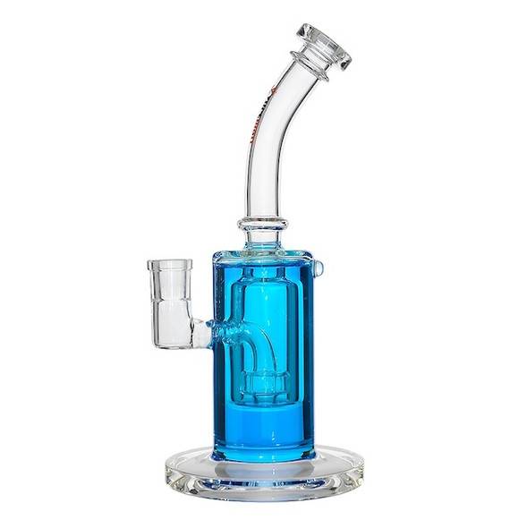 Glycerin Dab Rig: Freezer Bong Straight Base - Blue