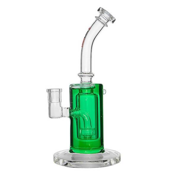 Glycerin Dab Rig: Freezer Bong Straight Base - Green