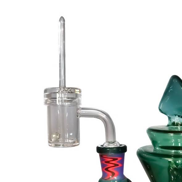 Titanium Dab Nail Spinner Quartz Carb Cap: 25mm
