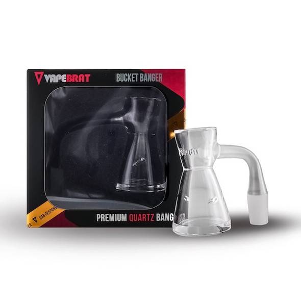 Terp Tornado Banger V2: 14mm Male 90 Degree - VapeBrat