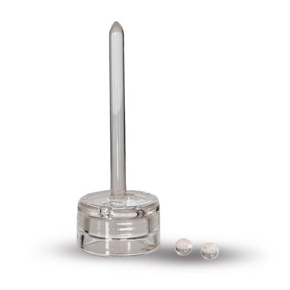 Titanium Dab Nail Spinner Quartz Carb Cap: 20mm Titanium Dab Nail Spinner Quartz Carb Cap: 20mm