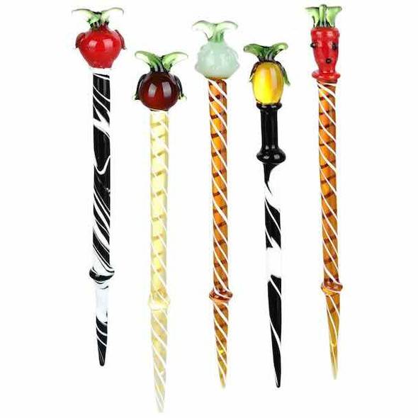 Glass Dab Tool - Tropical Fruits: Colorful Glass Dabber