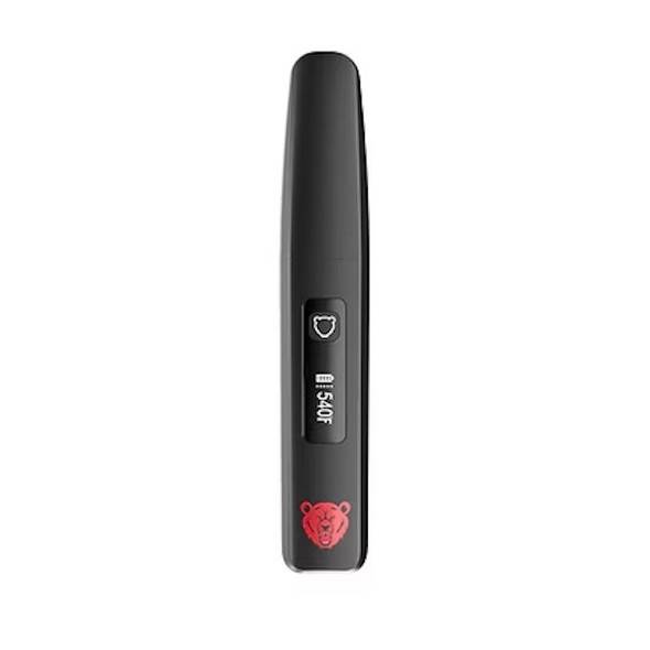 Bear Quartz Trio 2.0: Dab Knife and Temp Reader - Black