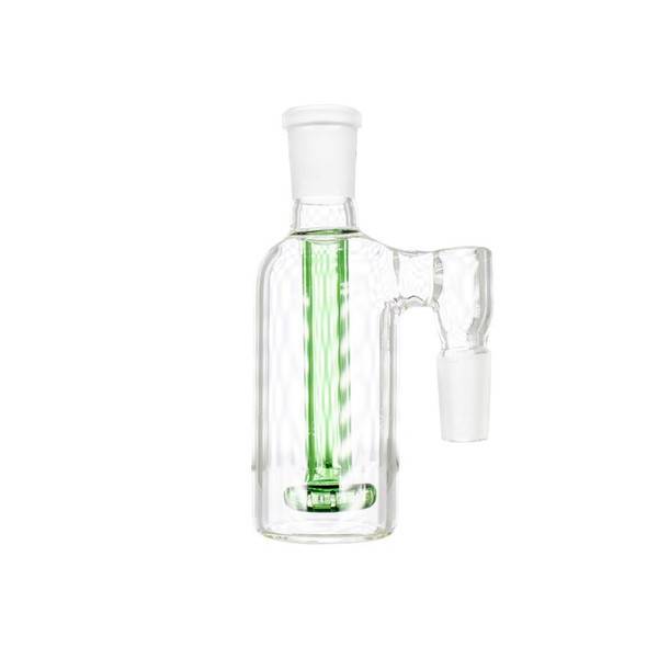 VapeBrat Ash Catcher with Shower Head Perc 90 Degree 14mm Male - Green 