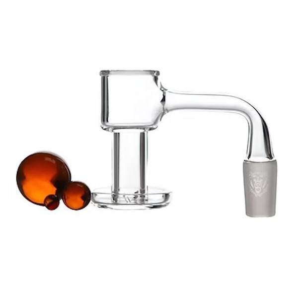 Bear Quartz Terp Slurper Quartz Banger Kit: Full Weld with Marble Set Bear Quartz Terp Slurper Quartz Banger Kit: Full Weld with Marble Set
