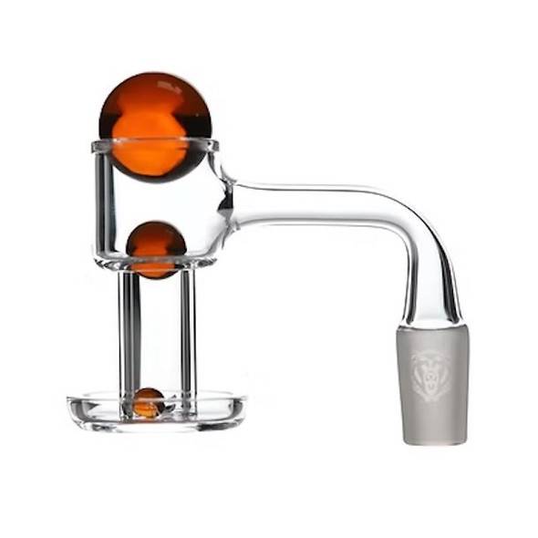 Bear Quartz Terp Slurper Quartz Banger Kit: Full Weld with Marble Set Bear Quartz Terp Slurper Quartz Banger Kit: Full Weld with Marble Set