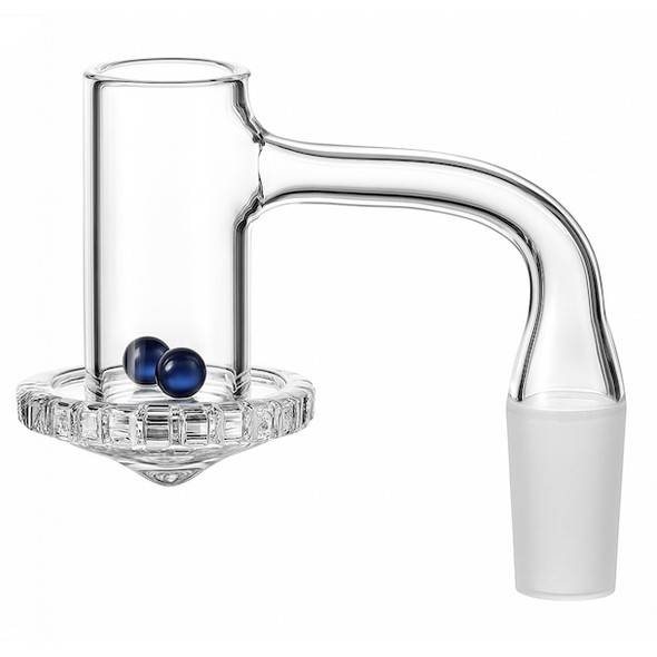 VapeBrat Blender Banger with Thick Gear Dish: 14mm Male 90 Degree