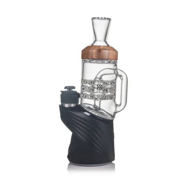 puffco glass top halo with wood ring