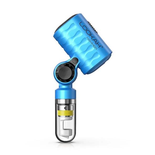 lookah hammer portable enail banger blue
