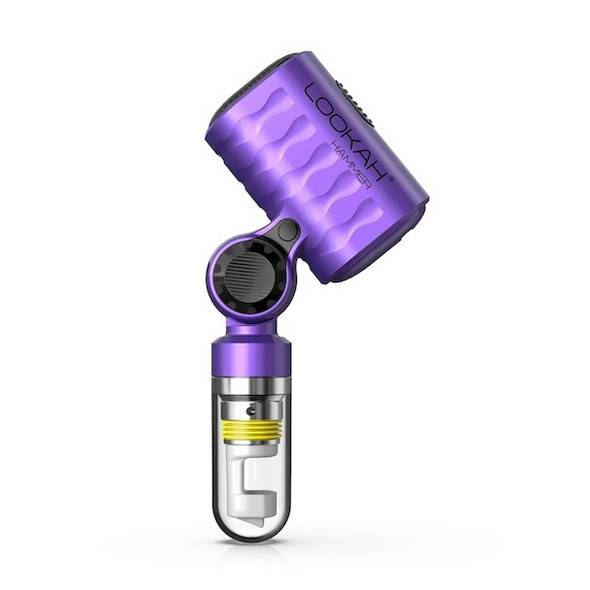 Lookah Hammer: Electric Quartz Enail Banger - Purple