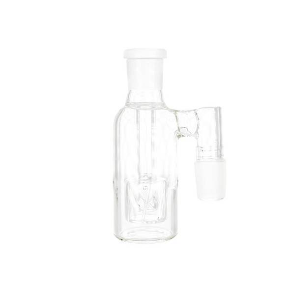 VapeBrat Ash Catcher with Encased Shower Head Perc 90 Degree 14mm Male - Clear 