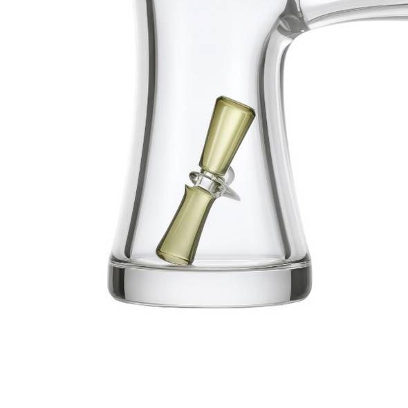 Bear Quartz Hourglass Terp Pillar Green: 24mm - 1 Piece