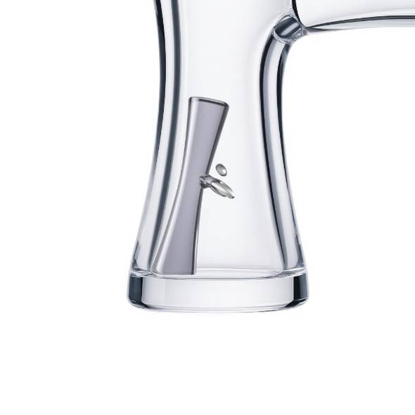 Bear Quartz Hourglass Terp Pillar Purple: 24mm - 1 Piece