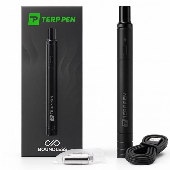 boundless terp pen v2 black new clean