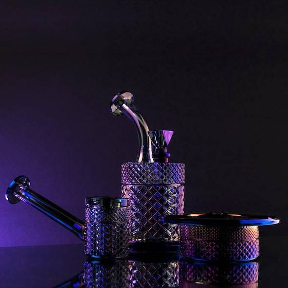 Jane West Bong Dab Rig: Midnight Twenties Collection