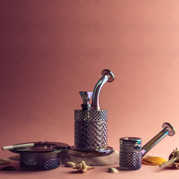 Jane West Bong Dab Rig: Mermaid Twenties Collection