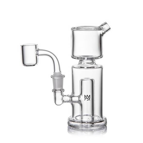 mj arsenal dab rig wax glass column rig