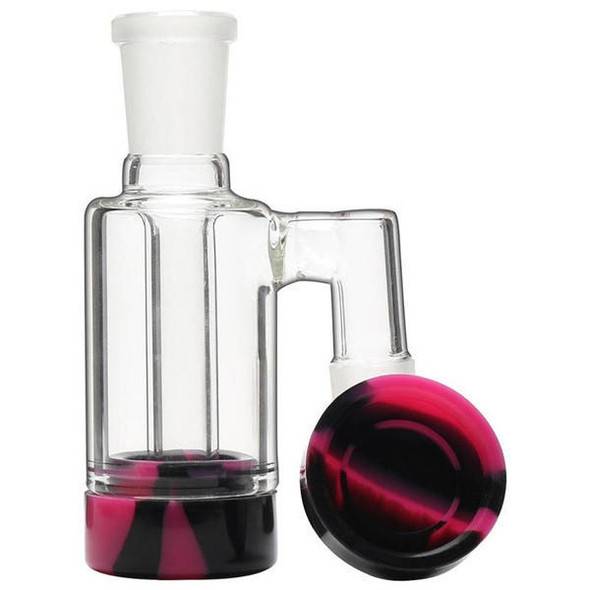 VapeBrat 14mm Male 90 degree Reclaim Catcher Banger with Silicone Jar Set 