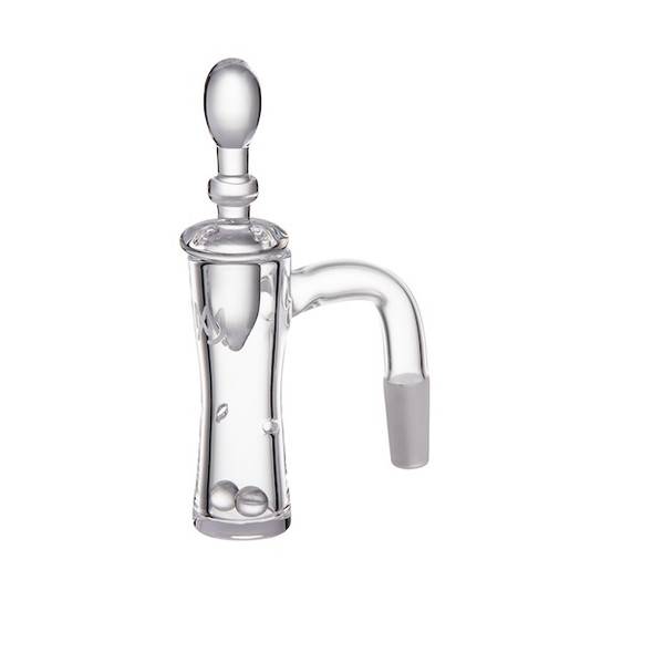 MJ Arsenal Hourglass Quartz Banger Kit: 10mm Male 90 Degree
