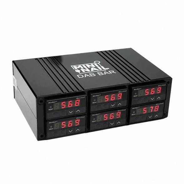 MiniNail: Dab Bar Controller - Six Enails in One