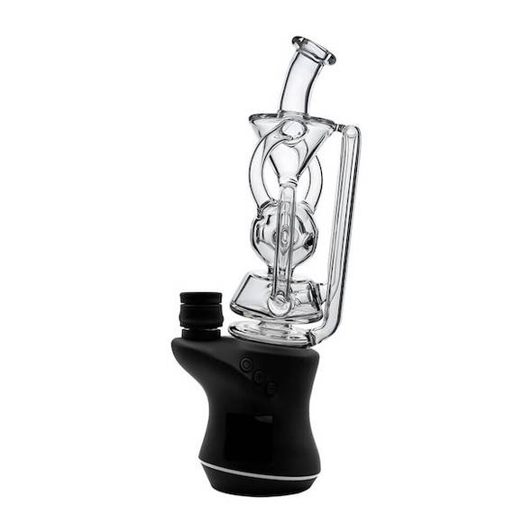 Carta Rig Glass: Triple Donut Recycler Glass Top - Clear