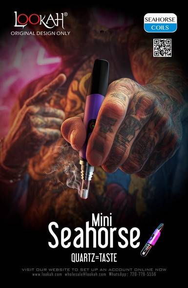 Lookah Seahorse Mini Electric Nectar Collector Dab Pen
