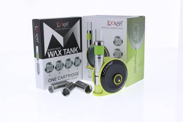  Lookah Snail Wax Concentrates Vape Kit - Yellow 