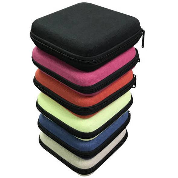  Randy's Square Storage Travel Zipper Case: 6" x 6" 