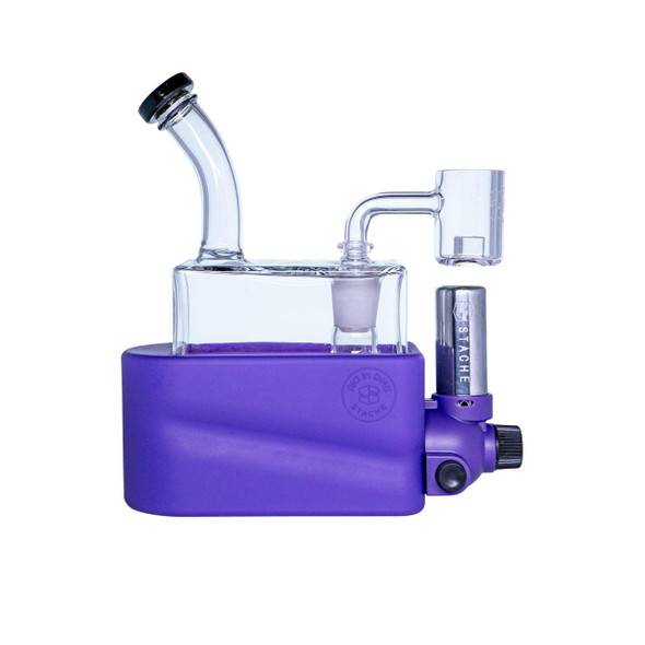StacheProducts RIO Portable Dab Rig: Matte Purple by Stache Products 