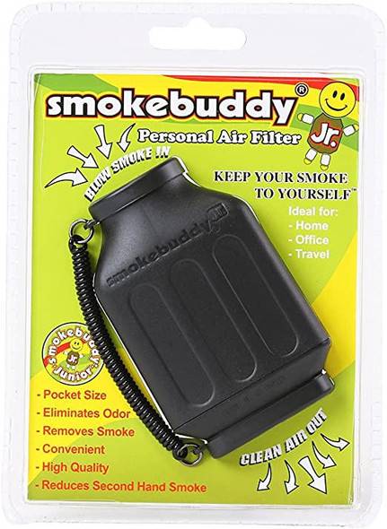  SmokeBuddy Jr Personal Smoke Air Filter - Black 