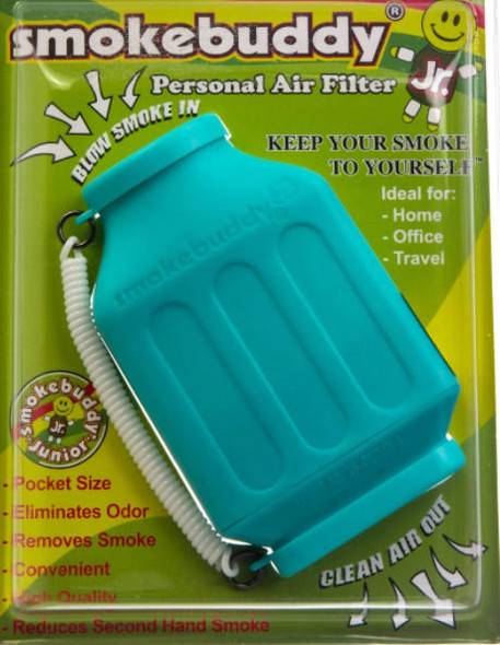  SmokeBuddy Jr Personal Smoke Air Filter - Teal 