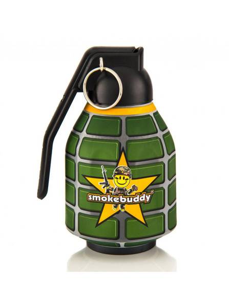SmokeBuddy The Original Smokebuddy Personal Air Odor Purifier with keychain - Grenade 