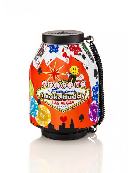 SmokeBuddy The Original SmokeBuddy Personal Air Odor Purifier Cleaner Filter with Keychain -  Vegas 