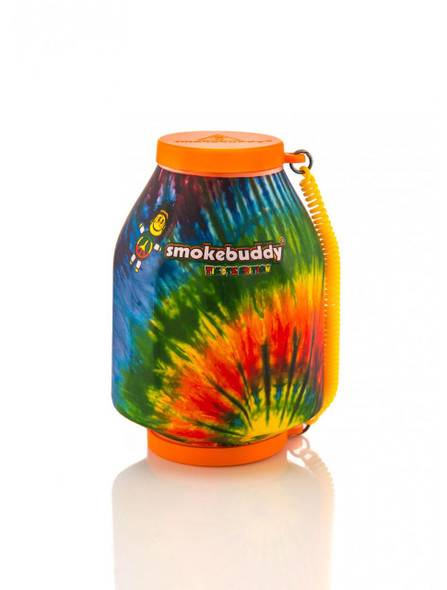 SmokeBuddy The Original SmokeBuddy Personal Air Odor Purifier Cleaner Filter with Keychain -  Tie Dye 