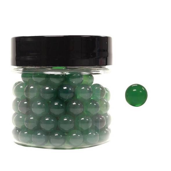 VapeBrat 6mm Quartz Terp Ball Banger Bead - Emerald 2 Pieces 