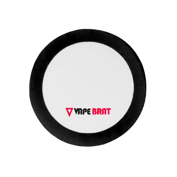  Silicone Dab Mat - 5x5 -Mini Silicone Mat Round 