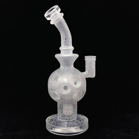 Illuminati ILLUMINATI 5” Sandblasted Micro Ball Rig Fab Egg with Banger 