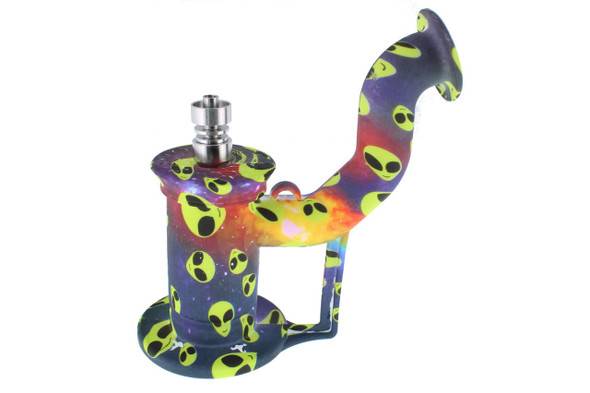  Silicone Dab Rig Waterpipe Kit - Alien 