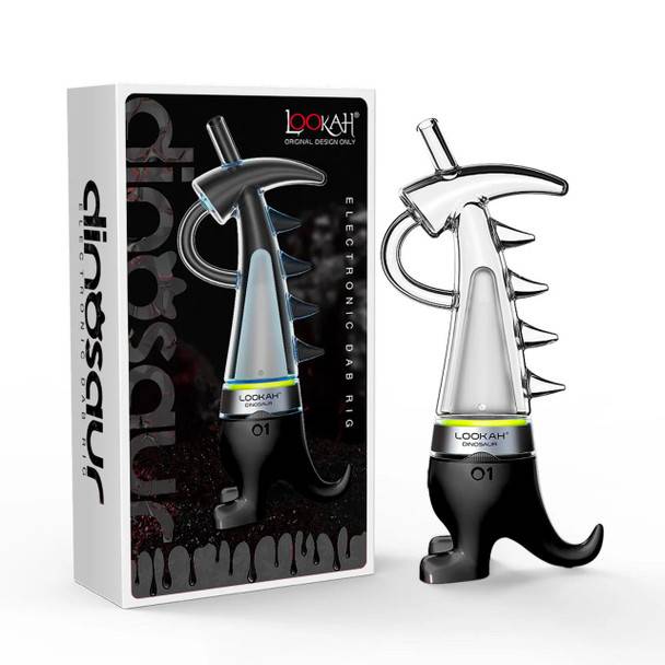  Lookah Dinosaur Electronic Dab Rig: Black 