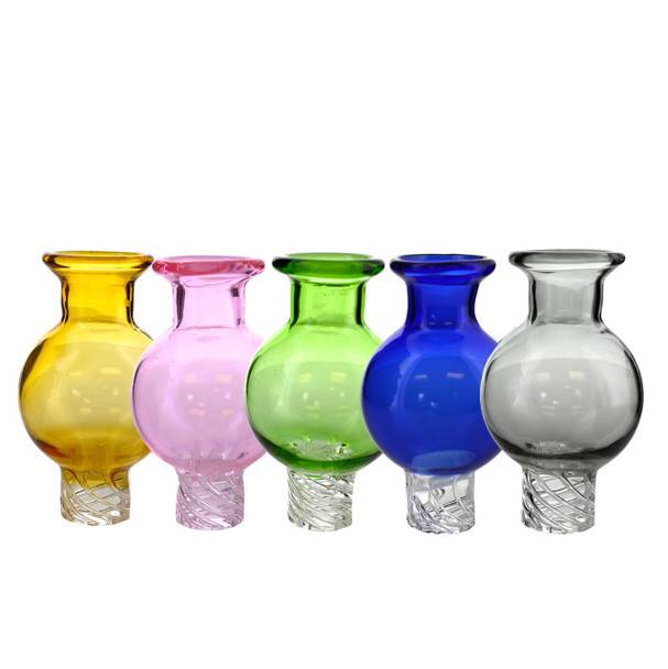 VapeBrat Colorful Spinner Carb Cap Bubble 35mm: Glass Auto-Spinner 