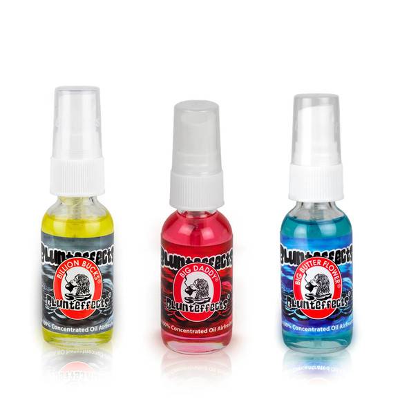 Blunt-Effects Concentrated Oil Air Freshener 1oz Bottles 3 Pack Grab Bag