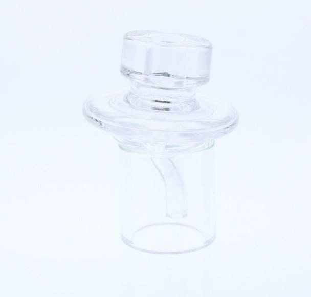  Monkey Boy Art - Clear Long Airflow Carb Cap (American Glass) 